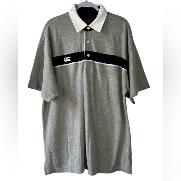 Canterbury Other - NWT Canterbury of New Zealand Jersey sz XL 100% Cotton Polo stripes Men’s Unisex